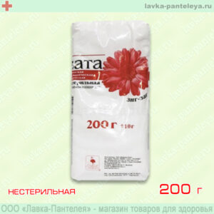 Вата медицинская НЕСТЕРИЛЬНАЯ "Зиг-Заг" 200,0 г